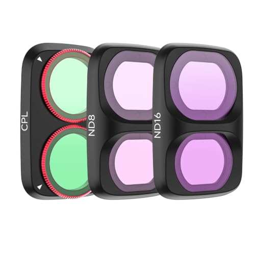 Filtre pour DJI Osmo Pocket 4P kit CPL ND8 ND16 pour objectif