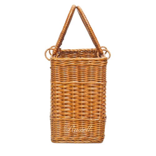 Amazon.co.jp: 型番813 シンプルな籐のかごバッグ 籐かご