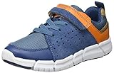 atmungsaktiv Geox J FLEXYPER Boy D Sneaker, AVIO/ORANGE, 31 EU