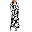 White Navy Floral Z