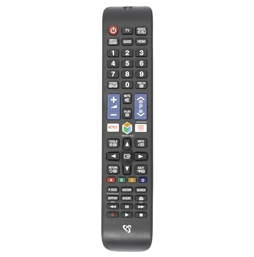 Sbox 502196 Telecomando Per Samsung Smart Tv Nero