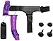Ultra Passionate Harness Dual Motor Vibration Morado