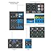 Imagen de Fegtrtyoa Consola Mezcladora de Tarjeta de Sonido Mezclador de Sonido de 4 Canales Audio Profesional para Transmisión en DJ para Equipos de Audio