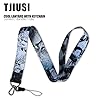 Anime Lanyard with Retractable Badge Reel and Funny Cartoon ID Badge Holder(with Anime Keychain) 4PCS Set Swivel Clip Alligator Badge Reel for Nurses Student Teacher Women Men - Image 5