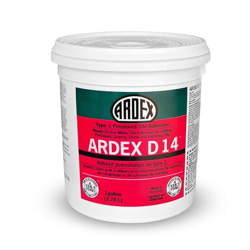 Ardex D 14 Type 1 Premixed Tile Adhesive, 1 Gal
