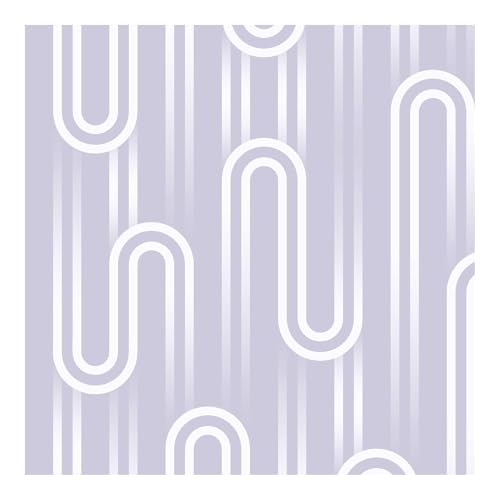 Graham & Brown Envy Ups n Downs - Lavender Wallpaper