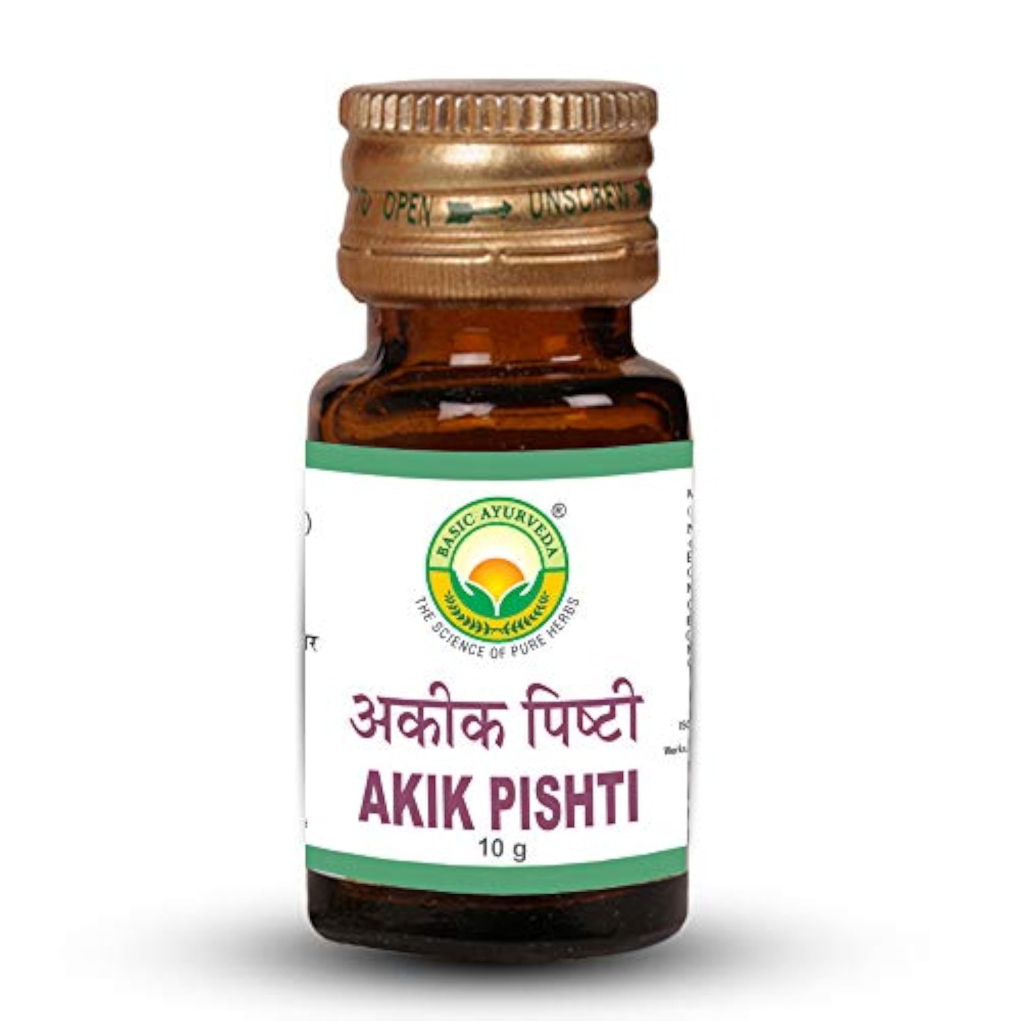 BASIC AYURVEDA Akik Pishti 10 Grams Pack of 2