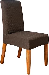 VOSAREA Capa De Assento De Cadeira Protetor De Cadeira Capa De Cadeira Elástica Capa De Cadeira De Banquete De Café Para Capa De Assento De Restaurante Para Capa De Cadeira De Jantar Em