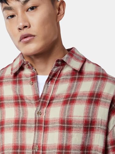 Image of The Souled Store Men's Cotton Relaxed Fit Shirt
