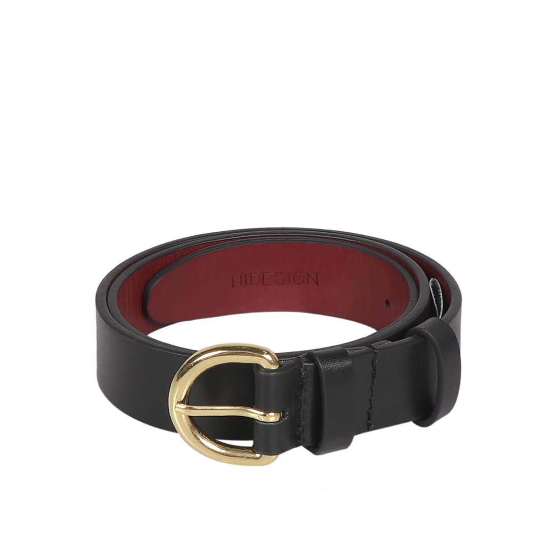 Hidesign Leather Mariko Womens Belt_Black_34