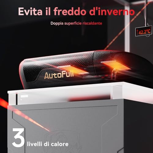 M6 Sedia Gaming con Riscaldamento Ventilato e Supporto Lombare a Tracciamento Dinamico, Braccioli Meccanici 6D in Pelle PU con Poggiapiedi, Nero - Sedia gaming - Immagine 4