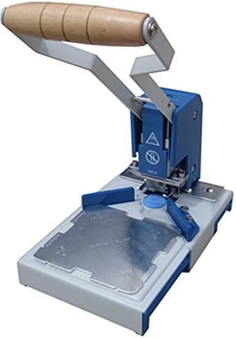Tamerica RCC-110 6-in-1 Heavy-Duty Corner Cutter Rounder, 10mm or 3/8" thick stack (about 110 sheets) of 20lb paper maximum cutting capacity, With chip tray & tool/dies storage tray