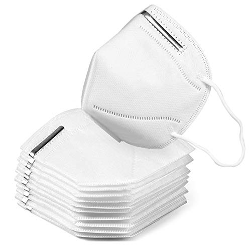 Preisvergleich Produktbild duoying 10 Stück Atemschutzmaske ffp2, Hochwertige kn95 Atemmaske Sicherheitsmaske Staubmaske aseptischer Maske