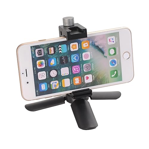 Supporto Treppiede Per Telefono Cellulare Mini Per Fotocamera Smartphone Compatto E Stabile Non-supporto nero