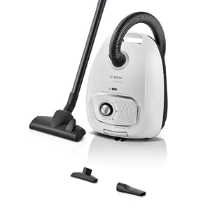 Bosch Staubsauger mit Beutel Serie 4, BGB41WH1, weiß