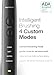 Aquasonic Black Series Ultra Whitening Toothbrush – ADA Accepted Electric Toothbrush- 8 Brush Heads & Travel Case – 40,000 VPM Electric Motor & Wireless Charging - 4 Modes w Smart Timer