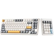 Kisnt 85 Keys Wireless Mechanical Keyboard&17 Keys Number Pad