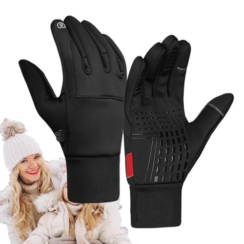 de ciclismo de inverno com tela sensível ao toque, de ciclismo para mulheres com tela sensível ao to