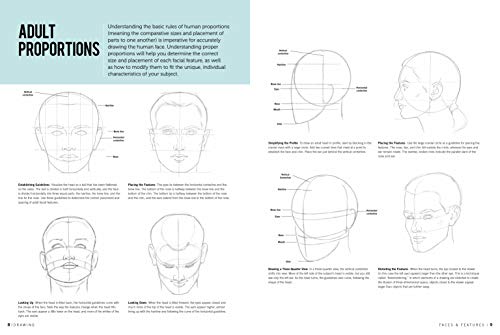 Image of Drawing: Faces & Features: Learn to draw step by step