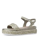 Feel Marco Tozzi by Guido Maria Kretschmer 2-2-88701-26 Sandale, Sandalias Planas Mujer, Moss Comb, 38 EU