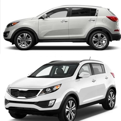 Déflecteurs de vitre pour Kia Sportage 2011-2016 abri soleil et pluie