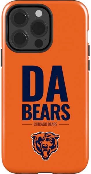Skinit Impact Phone Case Compatible with iPhone 15 Pro - Officially Licensed NFL Chicago Bears Team Motto Design