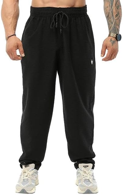 BIG SAM SPORTSWEAR COMPANY Men's Loose Fit Sweatpants Towel Baggy Pants