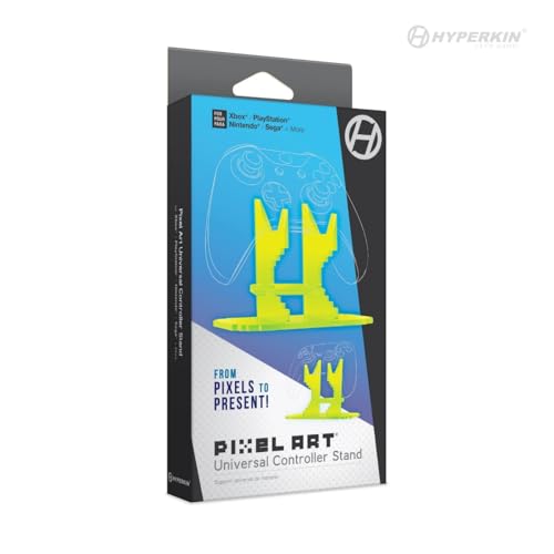 Hyperkin Pixel Art Universal Controller Stand / �s�N�Z���E�A�[�g �R���g���[�� �X�^���h �C�G���[ XboxR / PlayStationR / SwitchR / More ���Ȃ��̐���������"������"�R��