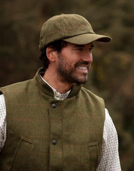 Walker and Hawkes Derby Tweed Shoulden Baseball Cap - Image 2