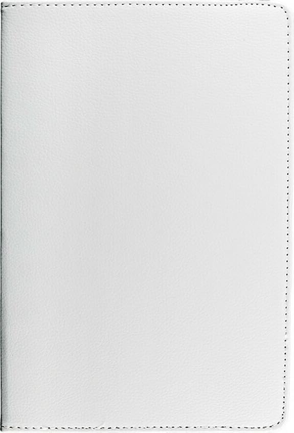 Image of M Cart Smart Rotate Hard Back Flip Stand Case Cover for Samsung Tab S6 Lite Cover 10.4 inch SM-P610 /P615 (White)