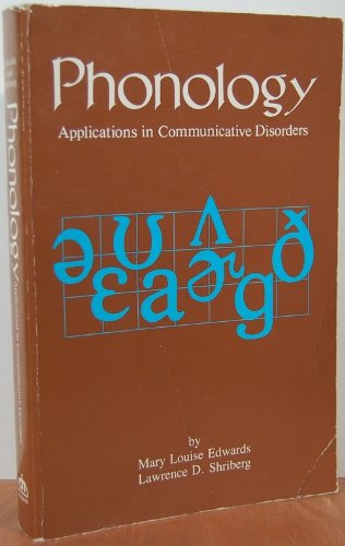 Buy Phonology: Applications in Communicative Disorders — BookShops.in
