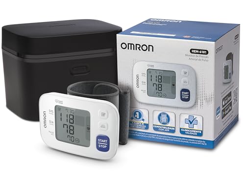 OMRON Monitor de Pressão Arterial de Pulso HEM-6181