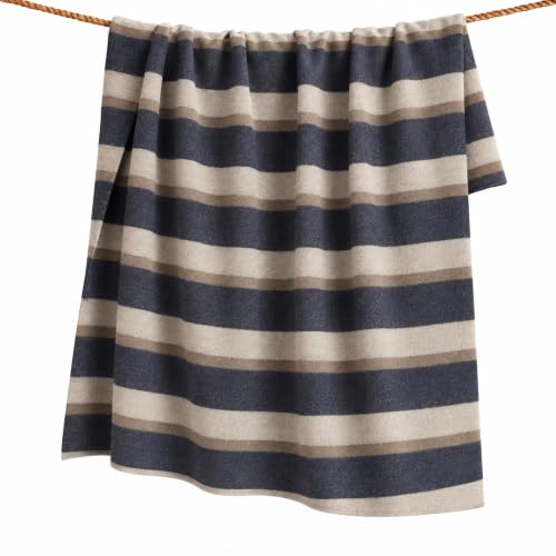 Pendleton Eco-Wise 100% Wool Blanket, Virgin Wool, All Season, Made in USA