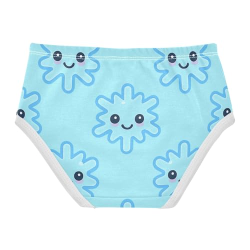 Girls' Training Panties Toddler Cotton Underwear for Toddler Girls Snowflake Seamless2