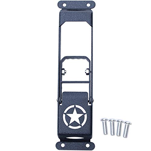 YZONA Hinge Step Metal Folding Foot Pedal for Jeep Wrangler JK & JL& Jeep Gladiator JT 2007-2021