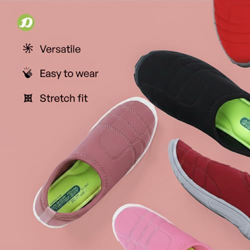 Image of DOCTOR EXTRA SOFT Memory Foam Women's Shoes for Walking Gym Training,Casual, Sports,Slip-On,Lightweight Lace up Athletics Slipon Running Sneaker for Ladies and Girls