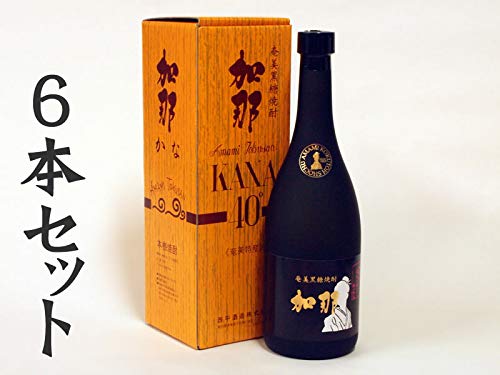 Amazon.co.jp: 黒糖焼酎 加那 40度 720ml 6本セット : 食品・飲料・お酒