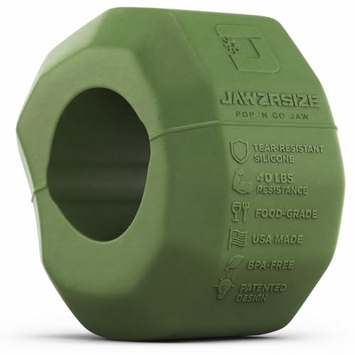 Jawzrsize Pop 'N Go Jaw, Face, and Neck Exerciser - Define Your Jawline, Slim and Tone Your Face,...