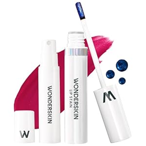 Wonderskin Wonder Blading Lip Stain Peel Off and Reveal Kit – Long Lasting, Waterproof Pink Lip Tint, Transfer Proof Natural Lip Stain Kit (Darling)