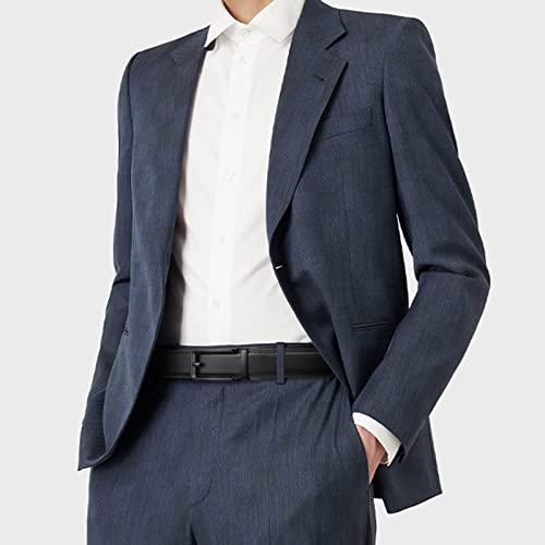 SENDEFN Men's Leather Dress Casual Belt 1 3/8