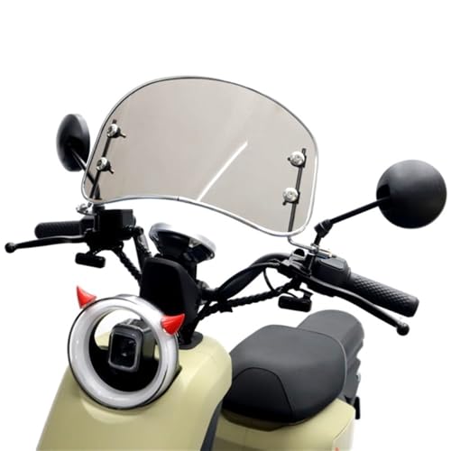 Déflecteur moto universel, pare-brise pour grand scooter et protection - 4
