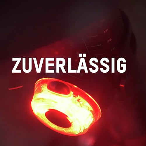 ANSMANN Luz Trasera para Bicicleta homologada por StVZO con fiable CREE LED, protección IPX5, Funciona con batería de hasta 4 Horas de duración de la luz, Recargable a través de USB - imagen 9