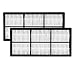 Iautomatic Hepa Filter Replacement For irobot Roomba 800 series 870 880-10 Pack