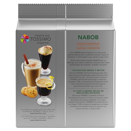 Tassimo Nabob Swiss Hazelnut Coffee - 14 T Discs / Servings