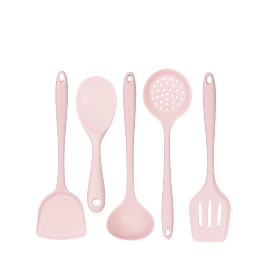 Cuillère à soupe de qualité supérieure en acier épais anti-brûlure (5 pcs)