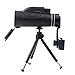 Produktbild 80 x 100 HD Fernglas mit hoher Leistung, professionell, militärisch, Nachtsicht, Monokular mit Zoom, optisches Zielfernrohr (Monokular + Upgrade Phone Clip + Stativ)