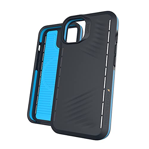 Coque iPhone 13 ZAGG antichoc Vancouver Snap D3O noir pour chargement sans fil MagSafe