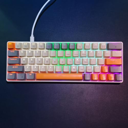 Teclado Mecánico Gamer Zunateaygmq36twi Con Cable 60% miniatura 6