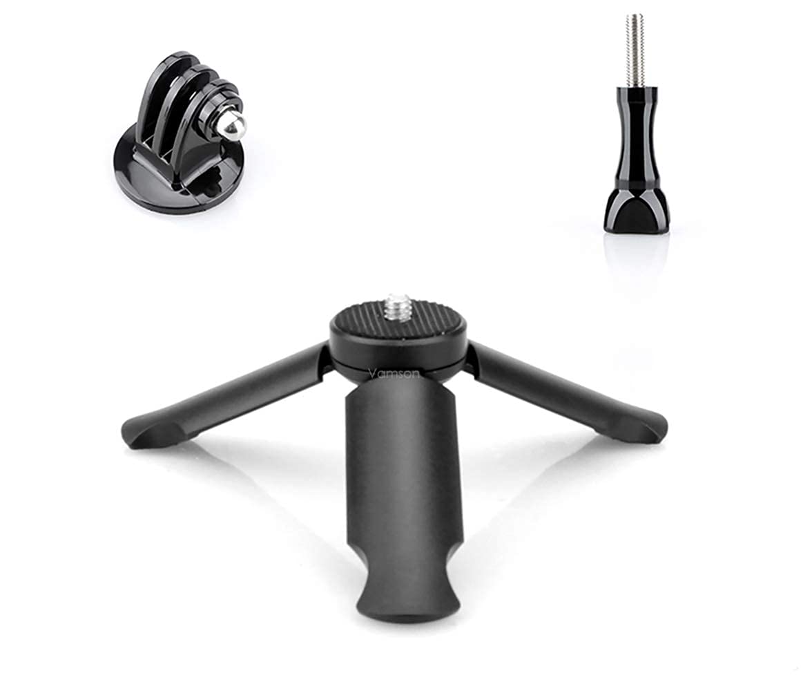 BKN® Mini Tripod for Gopro All Series with Action Camera Mount and Screw for All Gopro Action Camera FeiYu Zhiyun