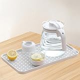 Forte praticité: le plateau égouttoir à double couche, vous pouvez l'utiliser non seulement comme légume, vaisselle, égouttoir à tasse, mais aussi comme plateau de rangement ordinaire, pratique et pratique.